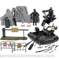 Click N' Play Military Elite SWAT Patrol Team 32 Piece Play Set with Accessories. B0763T77MW